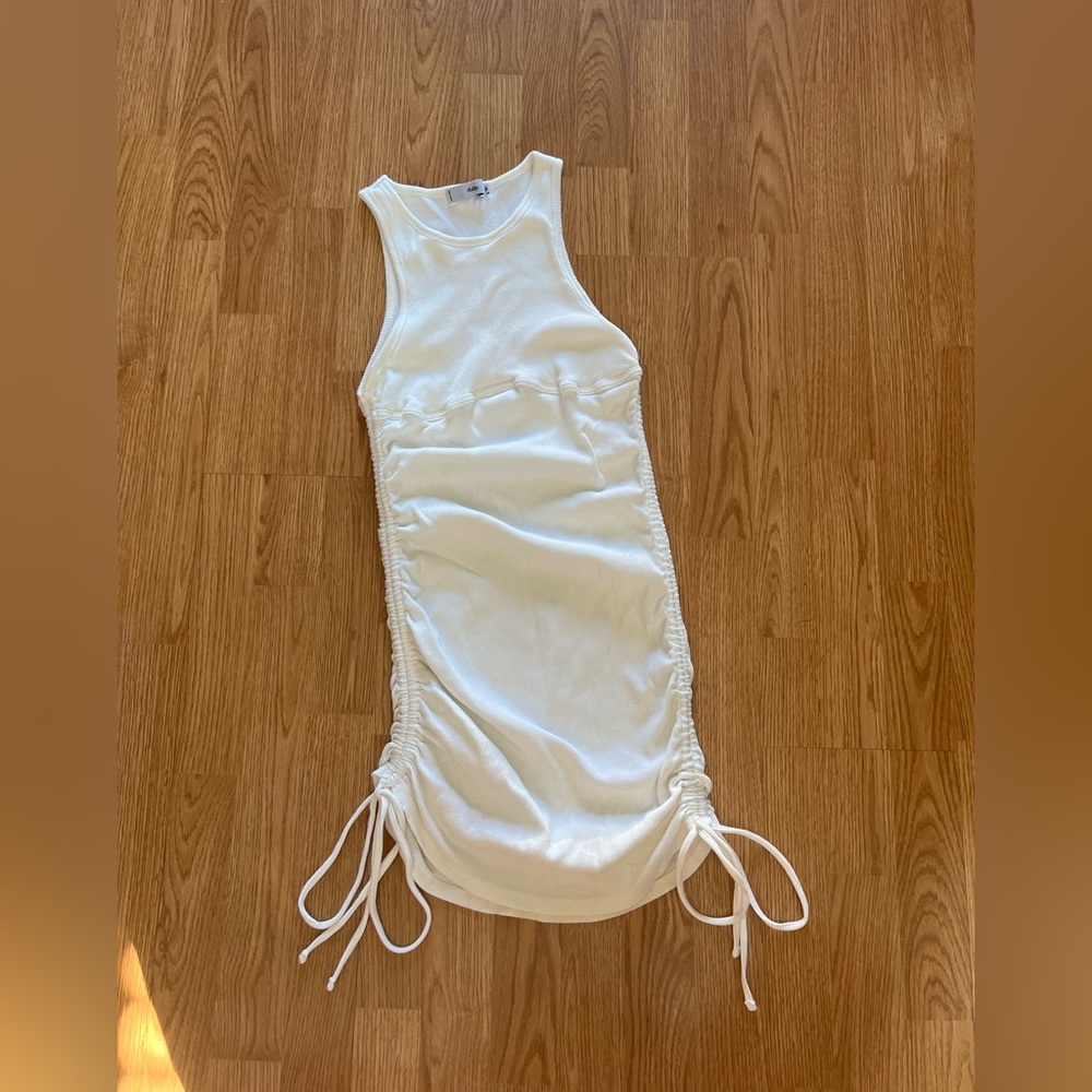 Adika white mini dress